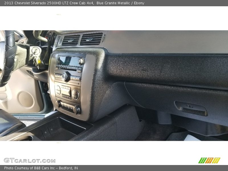 Blue Granite Metallic / Ebony 2013 Chevrolet Silverado 2500HD LTZ Crew Cab 4x4