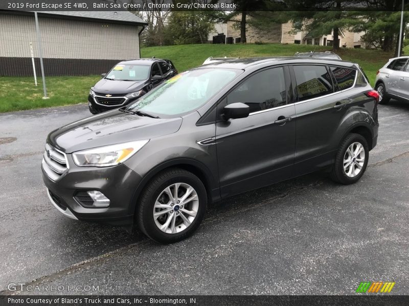 Baltic Sea Green / Chromite Gray/Charcoal Black 2019 Ford Escape SE 4WD