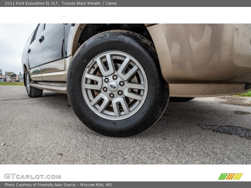 Tuxedo Black Metallic / Camel 2011 Ford Expedition EL XLT