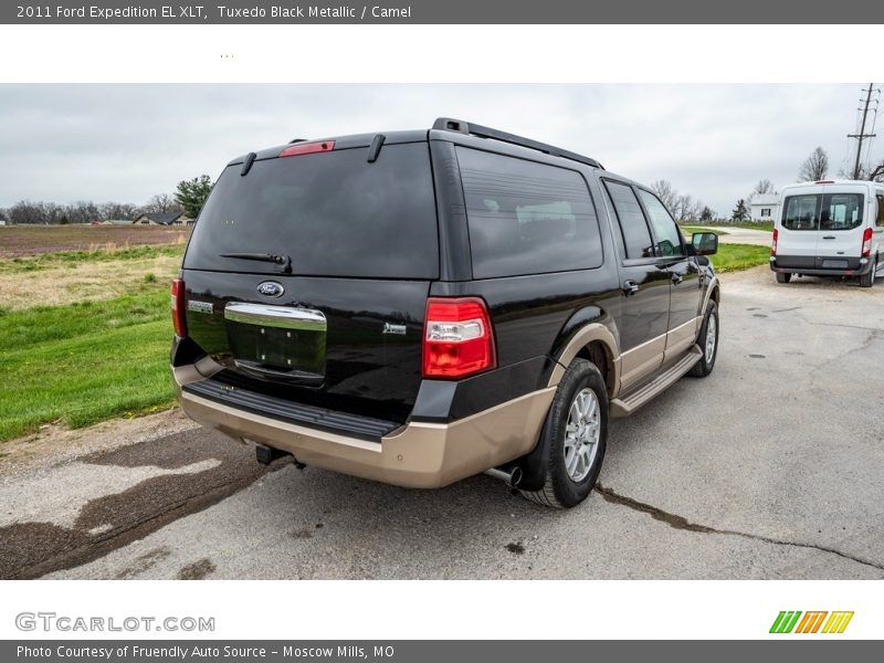 Tuxedo Black Metallic / Camel 2011 Ford Expedition EL XLT