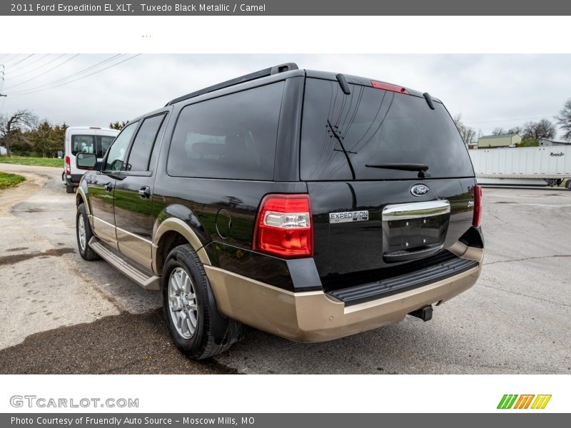 Tuxedo Black Metallic / Camel 2011 Ford Expedition EL XLT