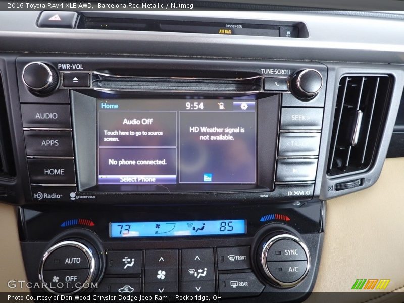 Barcelona Red Metallic / Nutmeg 2016 Toyota RAV4 XLE AWD