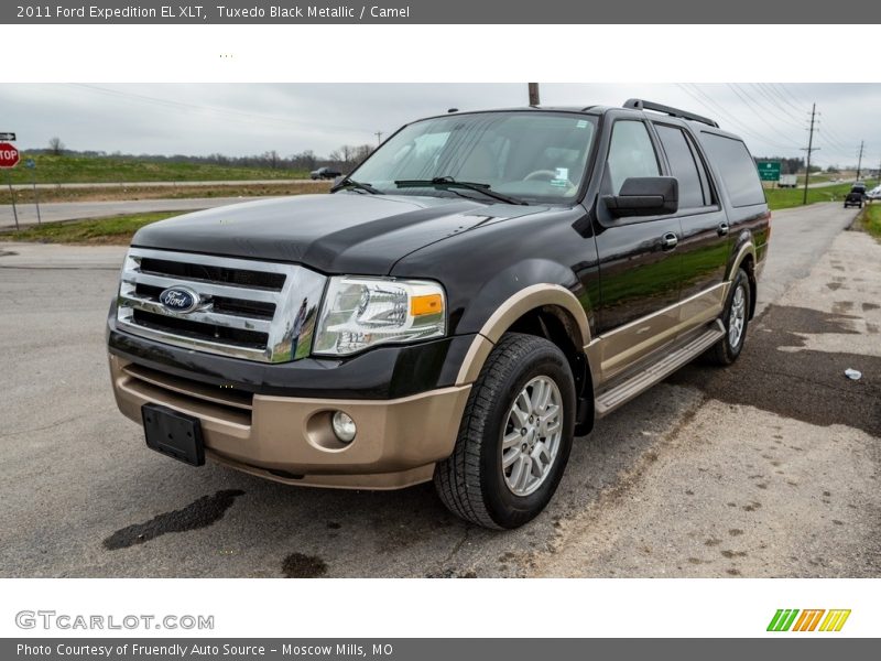 Tuxedo Black Metallic / Camel 2011 Ford Expedition EL XLT