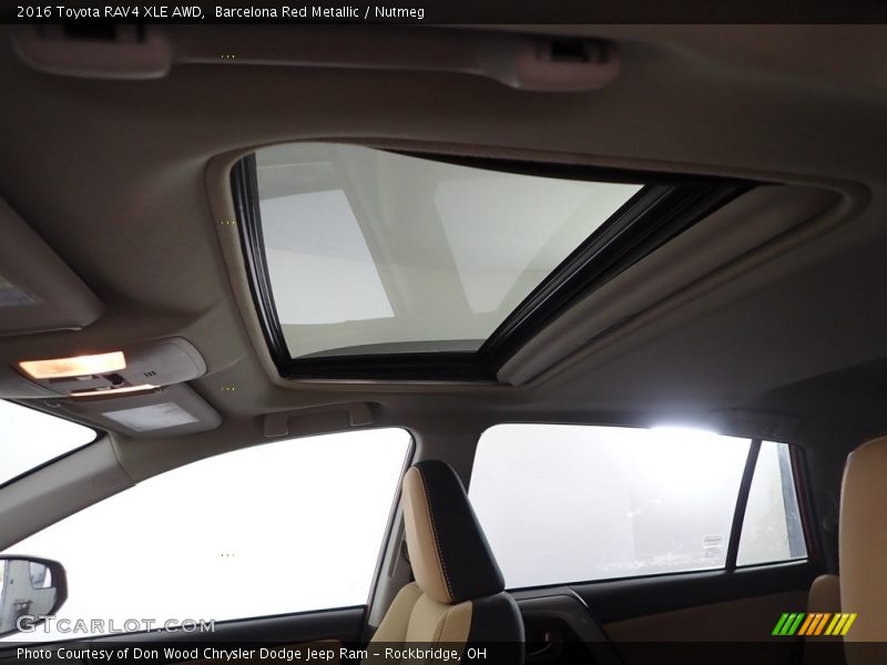Barcelona Red Metallic / Nutmeg 2016 Toyota RAV4 XLE AWD
