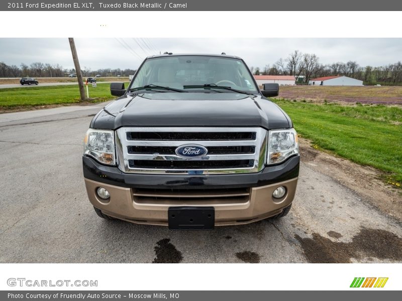 Tuxedo Black Metallic / Camel 2011 Ford Expedition EL XLT