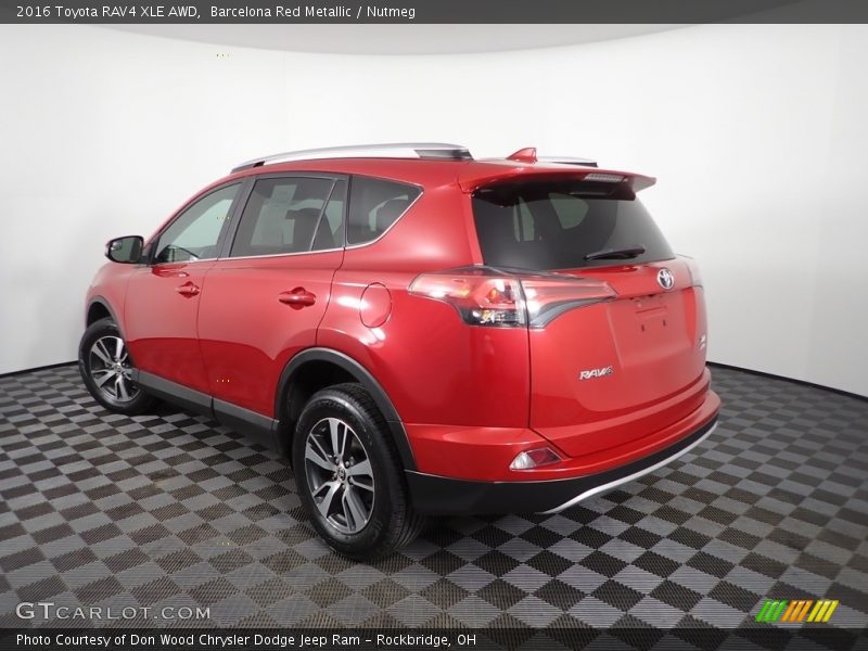 Barcelona Red Metallic / Nutmeg 2016 Toyota RAV4 XLE AWD