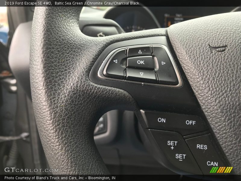 Baltic Sea Green / Chromite Gray/Charcoal Black 2019 Ford Escape SE 4WD