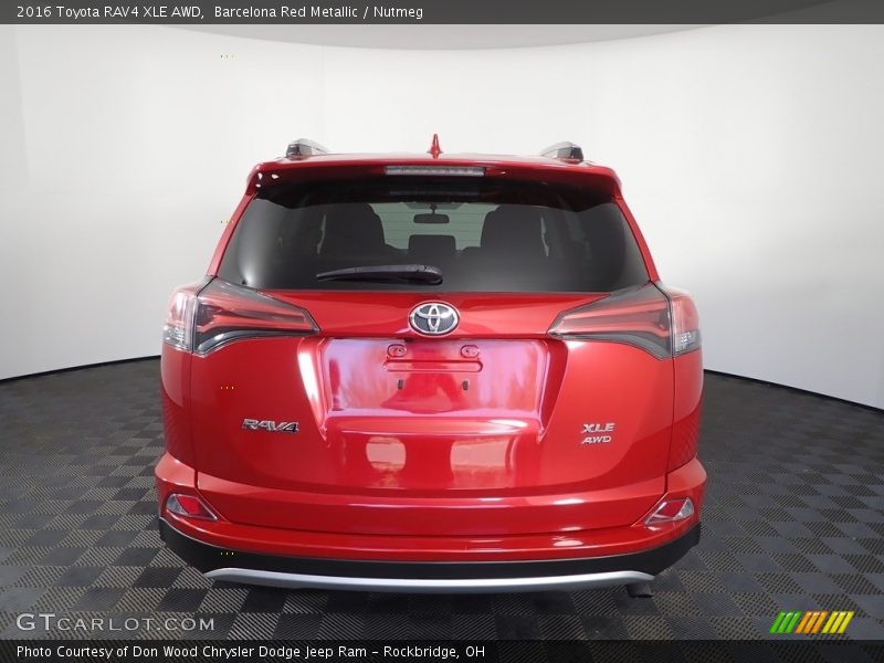 Barcelona Red Metallic / Nutmeg 2016 Toyota RAV4 XLE AWD