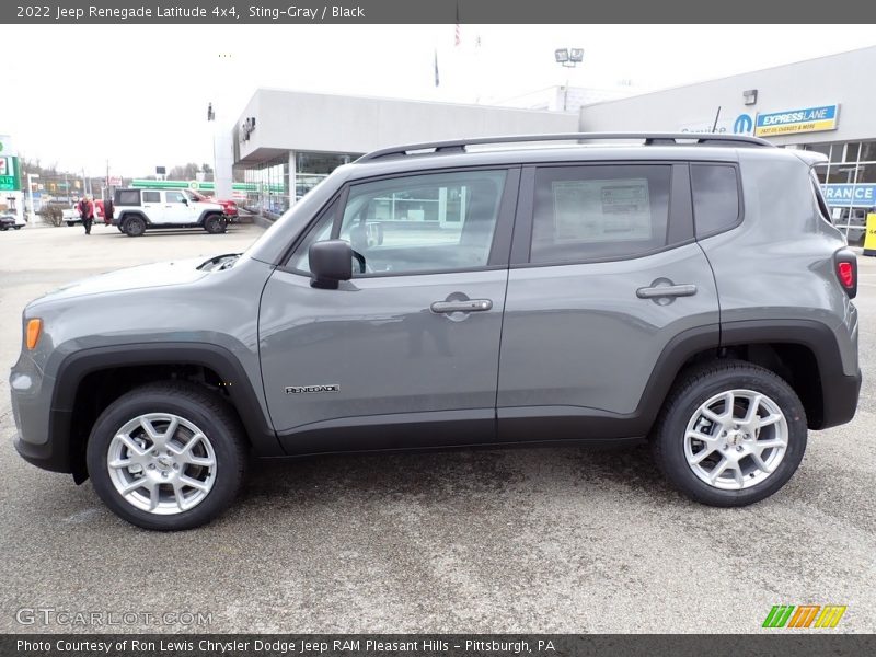Sting-Gray / Black 2022 Jeep Renegade Latitude 4x4