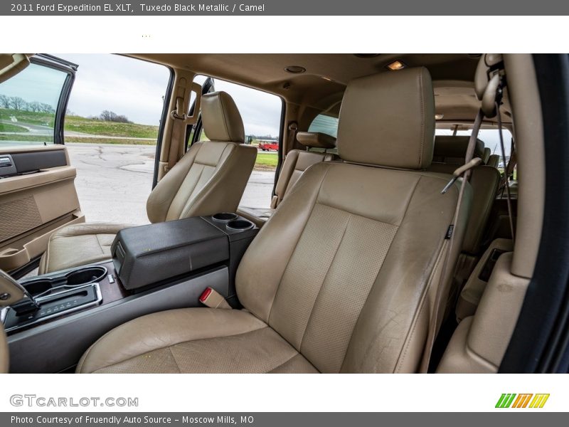 Tuxedo Black Metallic / Camel 2011 Ford Expedition EL XLT