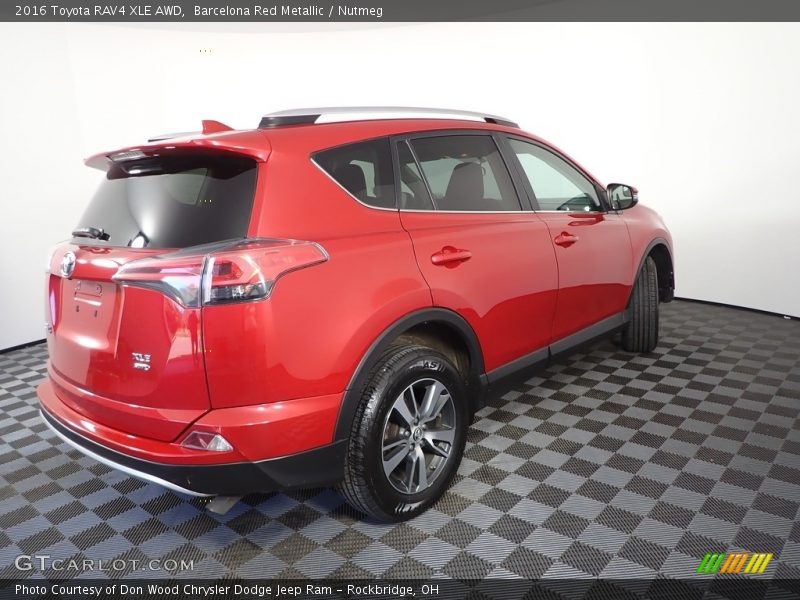 Barcelona Red Metallic / Nutmeg 2016 Toyota RAV4 XLE AWD