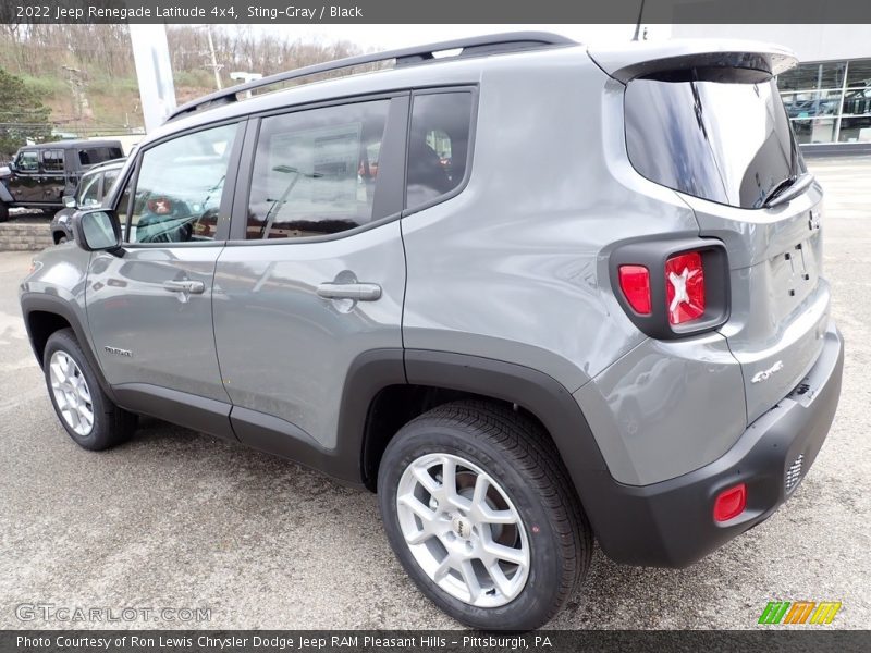 Sting-Gray / Black 2022 Jeep Renegade Latitude 4x4