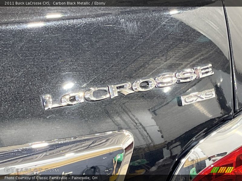 Carbon Black Metallic / Ebony 2011 Buick LaCrosse CXS