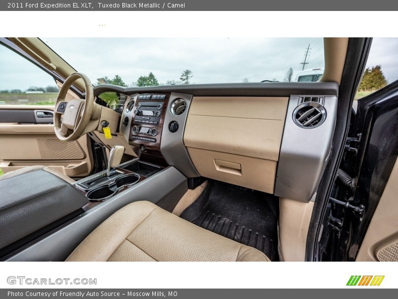 Tuxedo Black Metallic / Camel 2011 Ford Expedition EL XLT