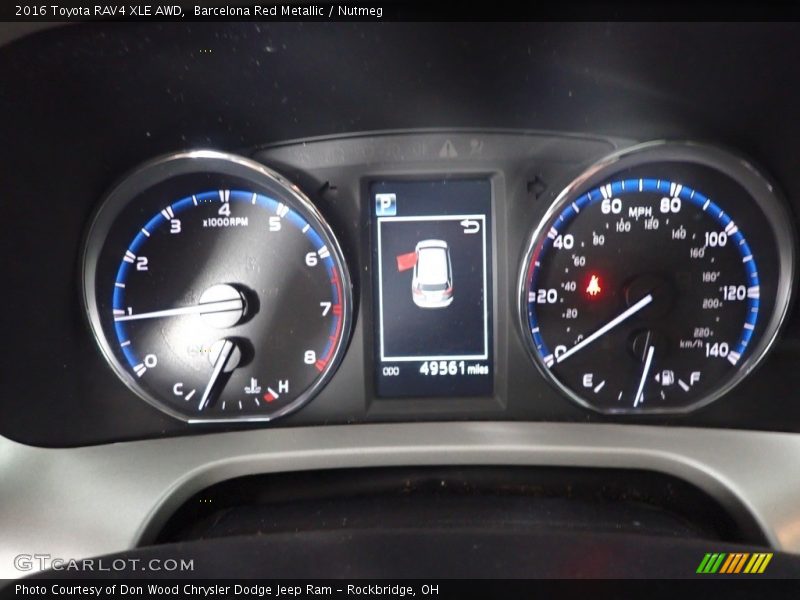Barcelona Red Metallic / Nutmeg 2016 Toyota RAV4 XLE AWD