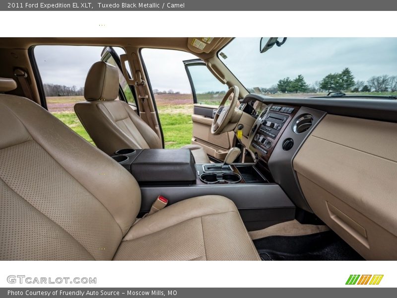Tuxedo Black Metallic / Camel 2011 Ford Expedition EL XLT