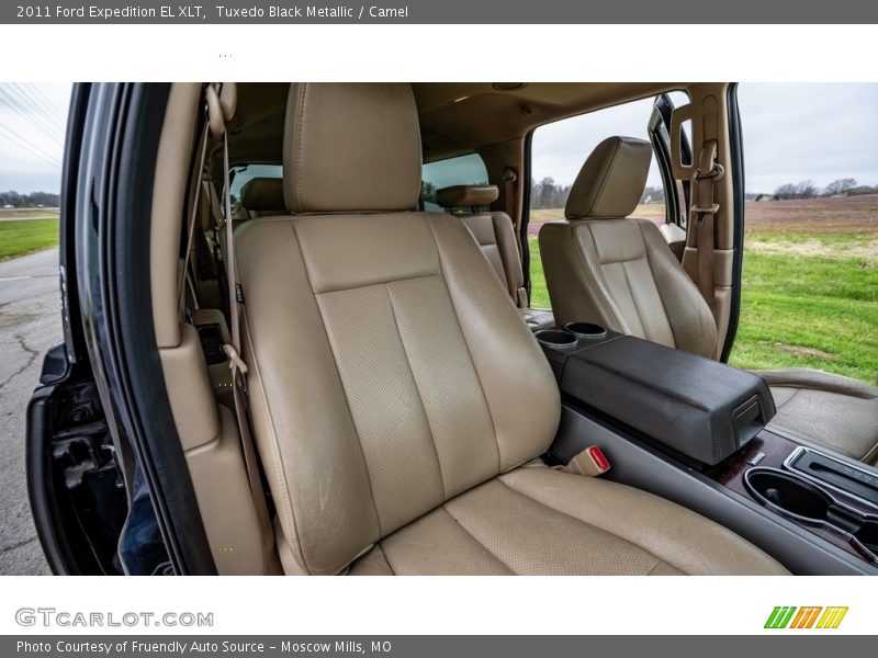 Tuxedo Black Metallic / Camel 2011 Ford Expedition EL XLT