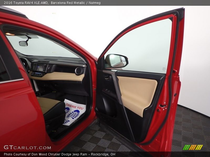 Barcelona Red Metallic / Nutmeg 2016 Toyota RAV4 XLE AWD