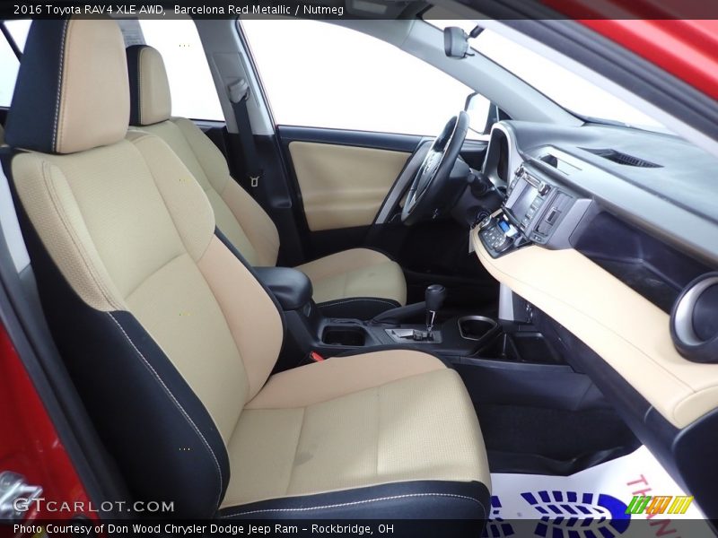 Barcelona Red Metallic / Nutmeg 2016 Toyota RAV4 XLE AWD