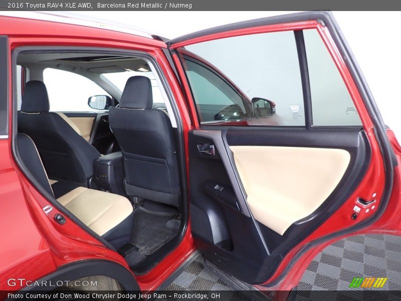 Barcelona Red Metallic / Nutmeg 2016 Toyota RAV4 XLE AWD