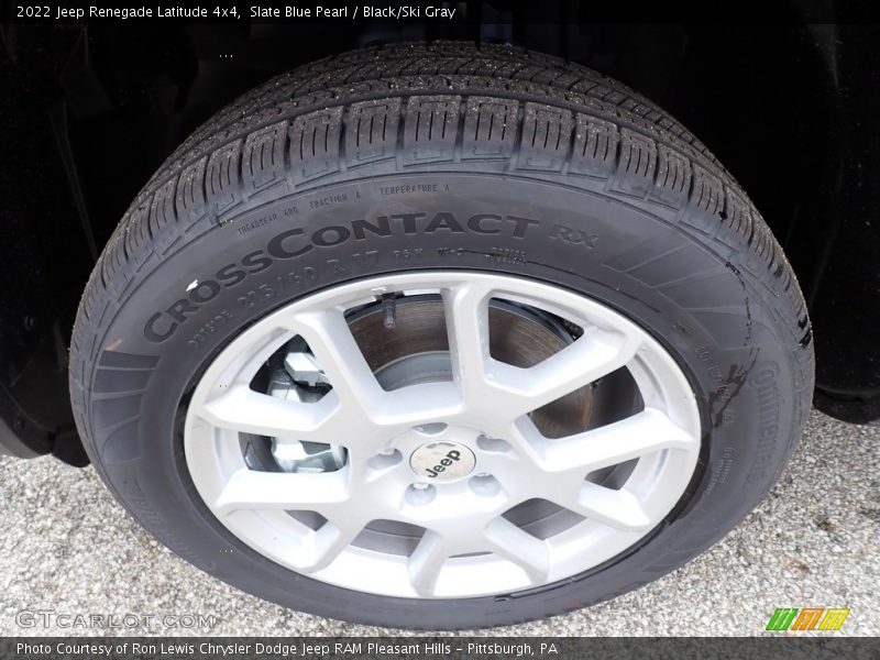 Slate Blue Pearl / Black/Ski Gray 2022 Jeep Renegade Latitude 4x4
