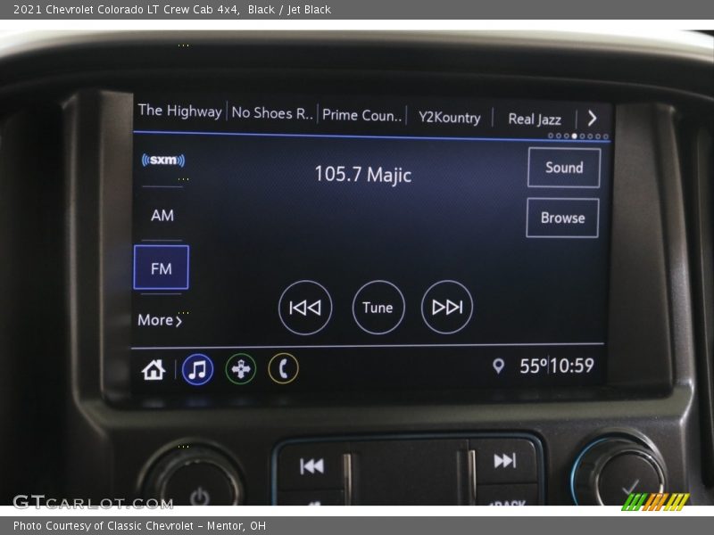 Black / Jet Black 2021 Chevrolet Colorado LT Crew Cab 4x4