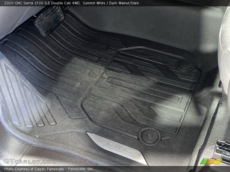 Summit White / Dark Walnut/Slate 2020 GMC Sierra 1500 SLE Double Cab 4WD