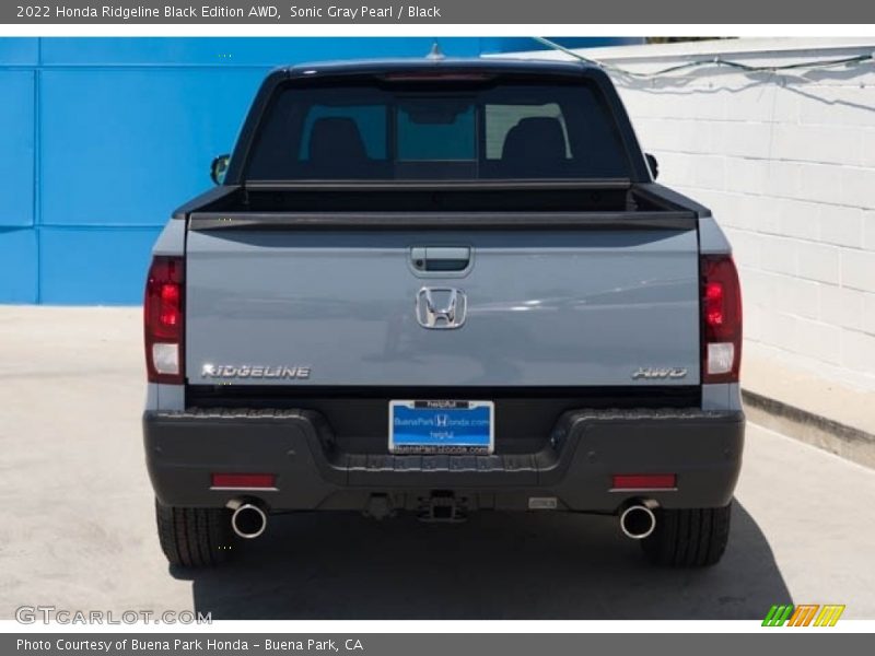 Sonic Gray Pearl / Black 2022 Honda Ridgeline Black Edition AWD