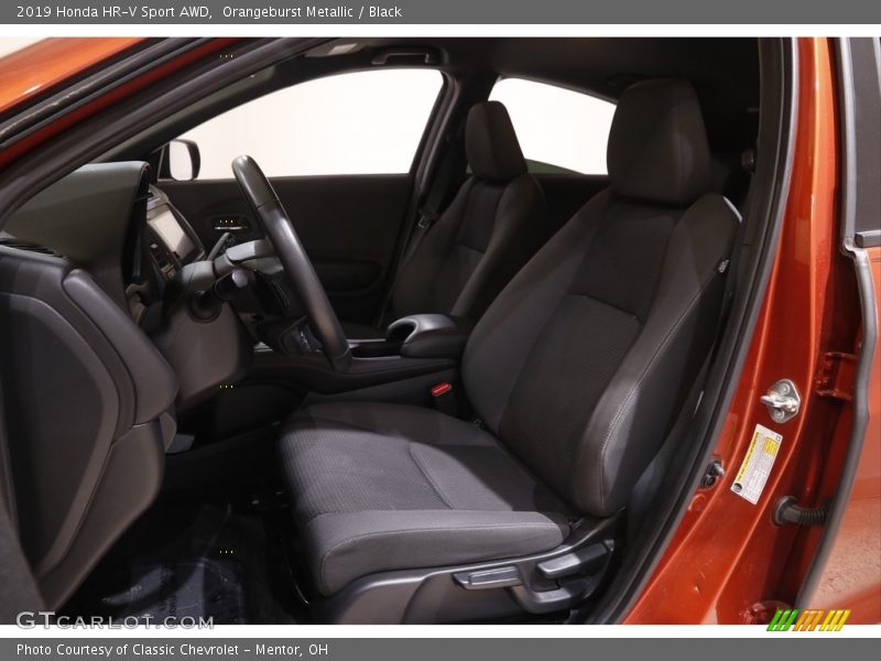 Orangeburst Metallic / Black 2019 Honda HR-V Sport AWD