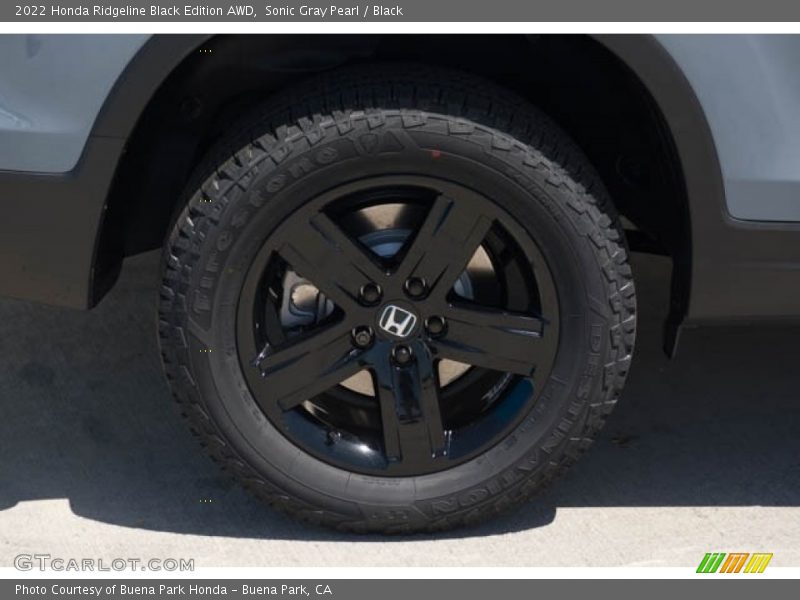  2022 Ridgeline Black Edition AWD Wheel