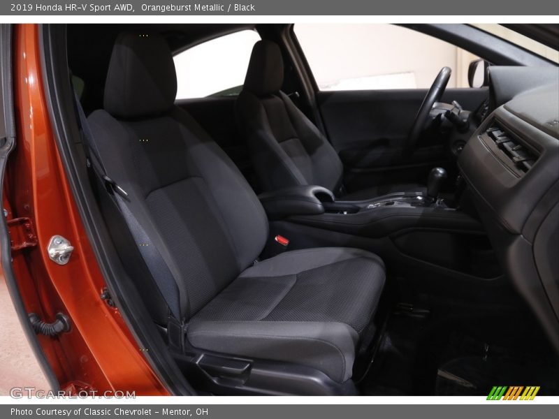 Orangeburst Metallic / Black 2019 Honda HR-V Sport AWD