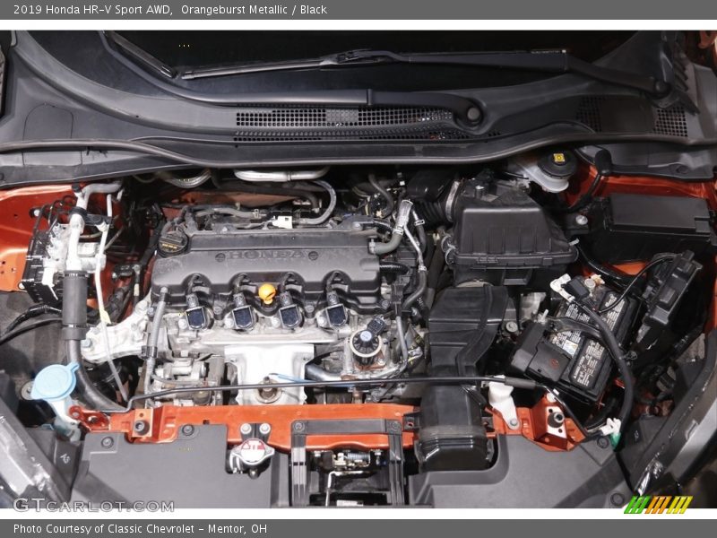 Orangeburst Metallic / Black 2019 Honda HR-V Sport AWD