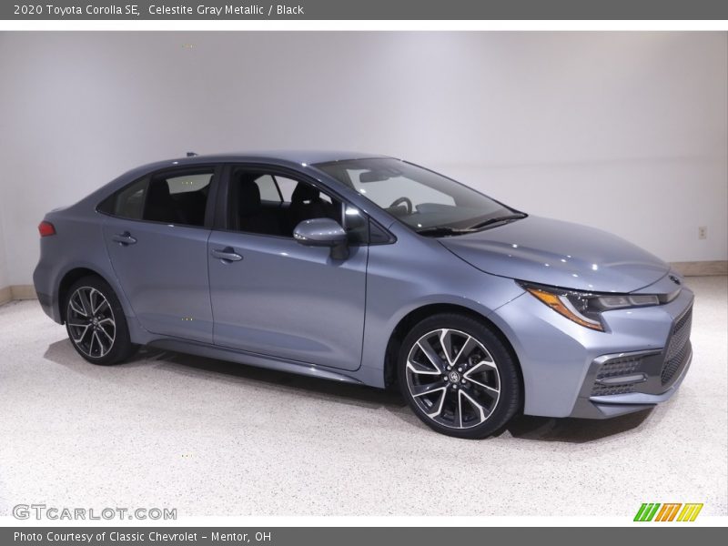 Celestite Gray Metallic / Black 2020 Toyota Corolla SE