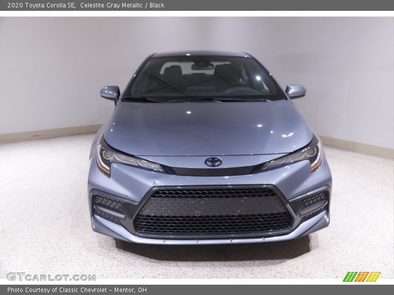 Celestite Gray Metallic / Black 2020 Toyota Corolla SE