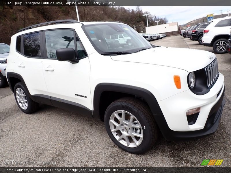 Alpine White / Black/Ski Gray 2022 Jeep Renegade Latitude 4x4