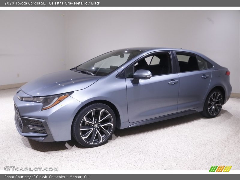 Celestite Gray Metallic / Black 2020 Toyota Corolla SE