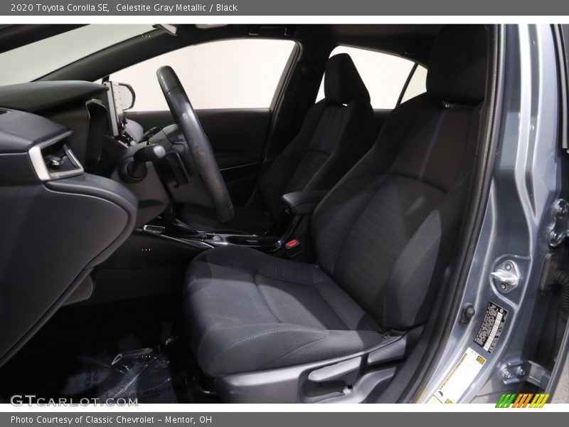 Celestite Gray Metallic / Black 2020 Toyota Corolla SE