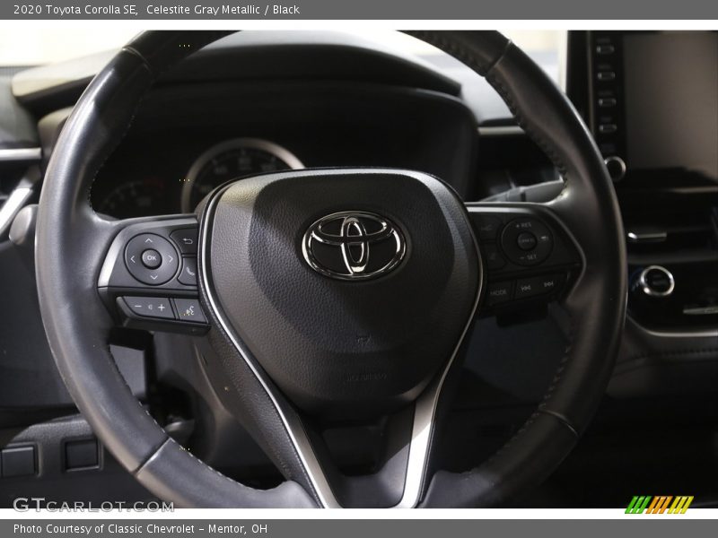 Celestite Gray Metallic / Black 2020 Toyota Corolla SE