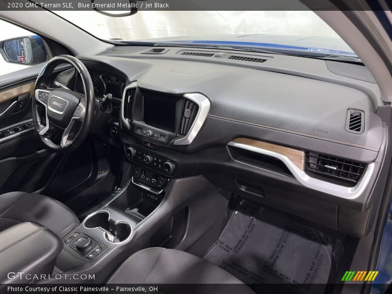 Blue Emerald Metallic / Jet Black 2020 GMC Terrain SLE