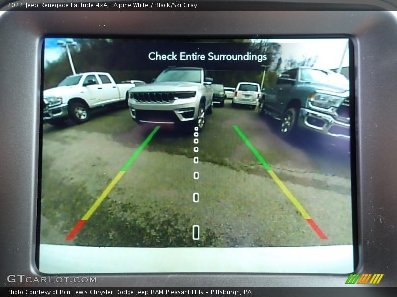Alpine White / Black/Ski Gray 2022 Jeep Renegade Latitude 4x4