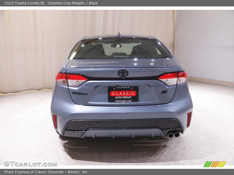 Celestite Gray Metallic / Black 2020 Toyota Corolla SE