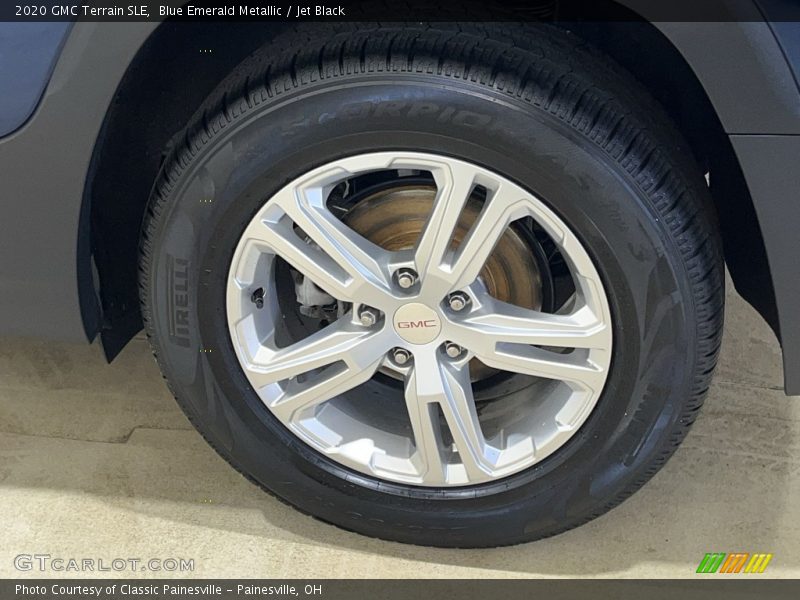 Blue Emerald Metallic / Jet Black 2020 GMC Terrain SLE