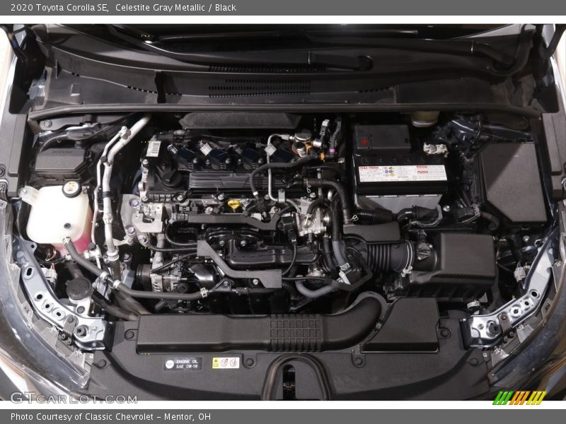 Celestite Gray Metallic / Black 2020 Toyota Corolla SE