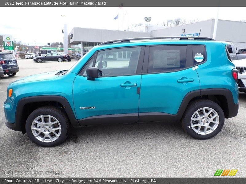 Bikini Metallic / Black 2022 Jeep Renegade Latitude 4x4