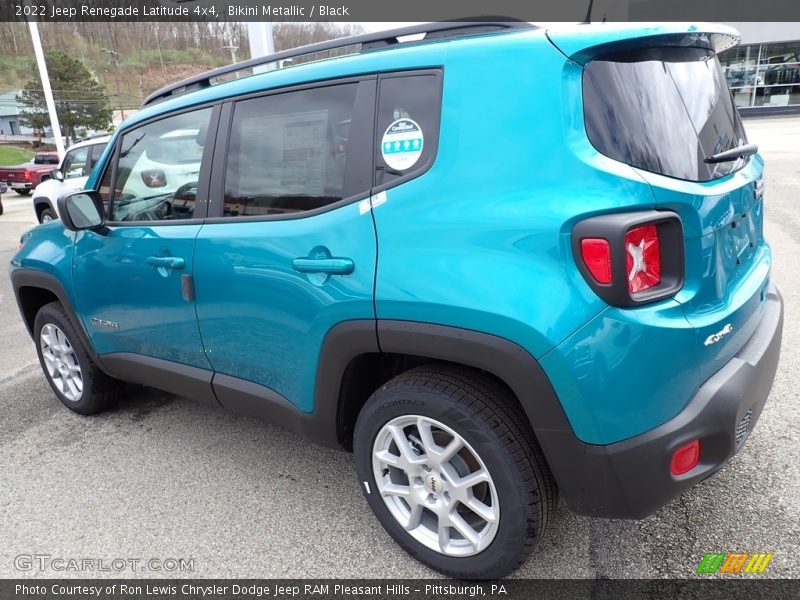 Bikini Metallic / Black 2022 Jeep Renegade Latitude 4x4