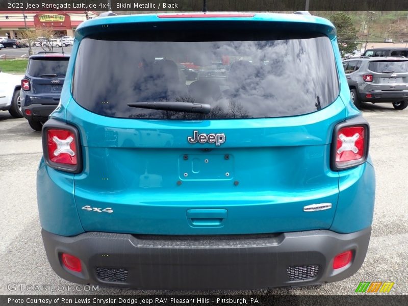 Bikini Metallic / Black 2022 Jeep Renegade Latitude 4x4