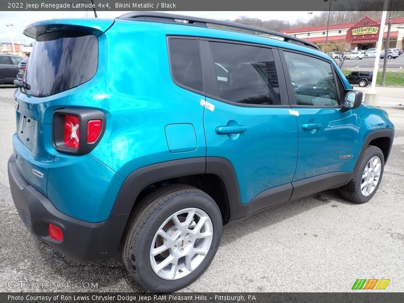Bikini Metallic / Black 2022 Jeep Renegade Latitude 4x4