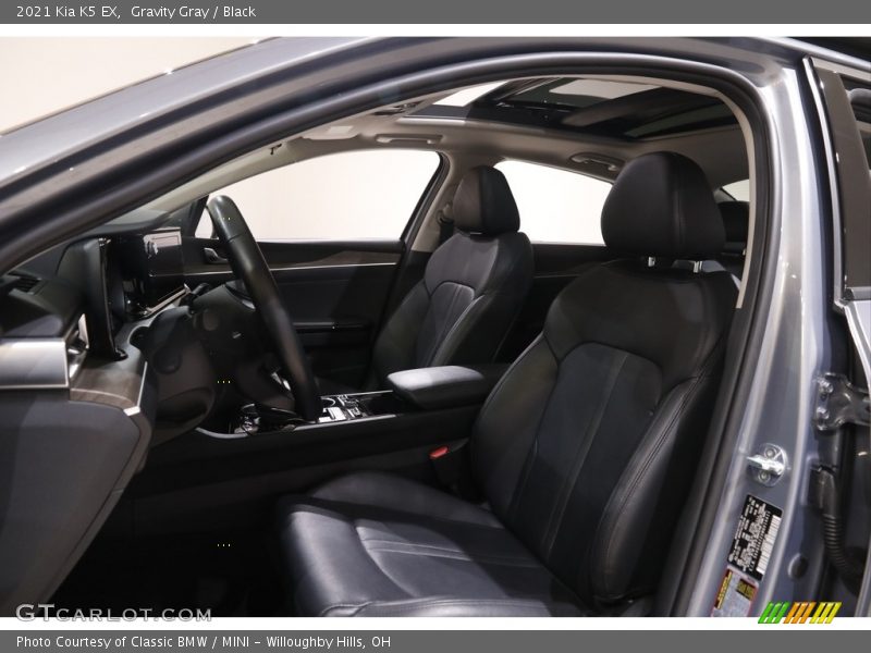 Gravity Gray / Black 2021 Kia K5 EX