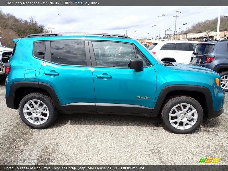 Bikini Metallic / Black 2022 Jeep Renegade Latitude 4x4