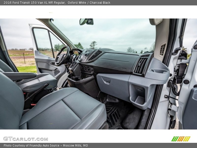 Oxford White / Charcoal Black 2016 Ford Transit 150 Van XL MR Regular